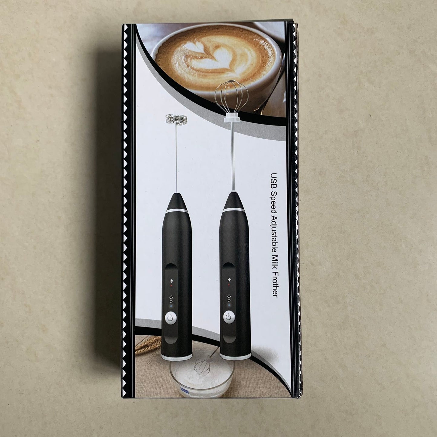 Imported Coffee moka foamer maker with grinder and electric milk frother handheld milk foamer mini coffee/milk frother