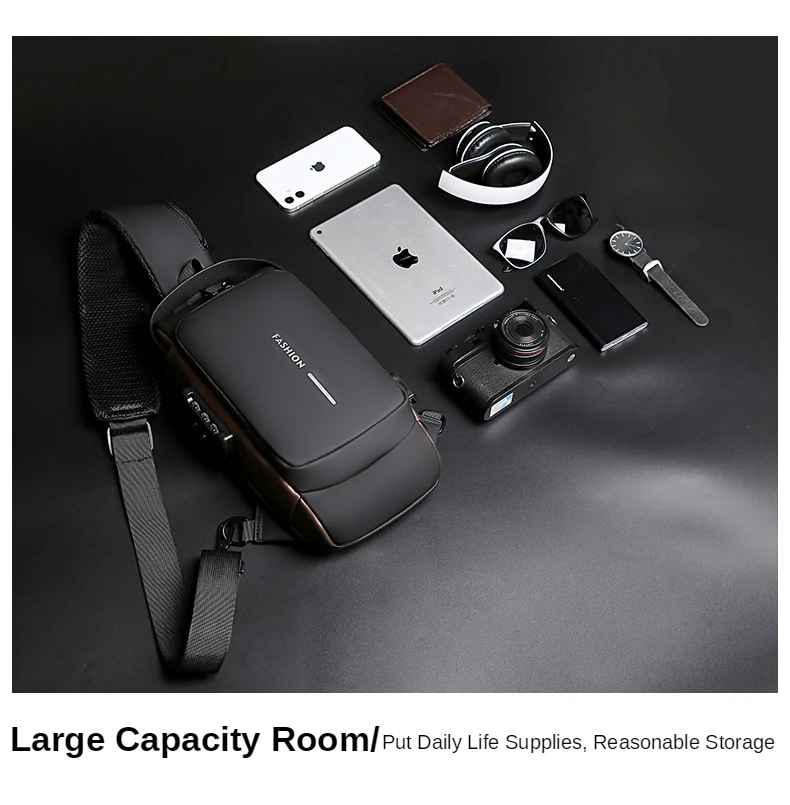 Multifunction Chest Bag – Waterproof, Durable & Stylish