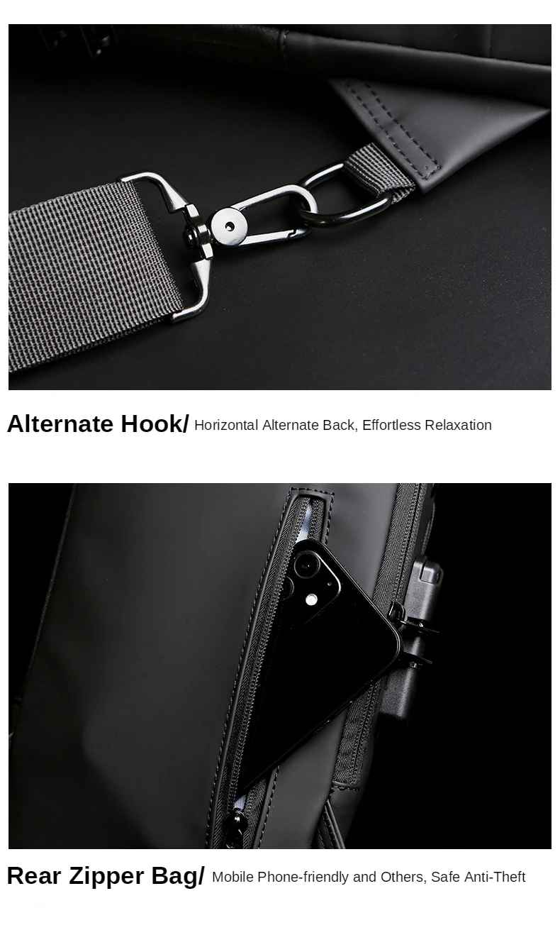 Multifunction Chest Bag – Waterproof, Durable & Stylish