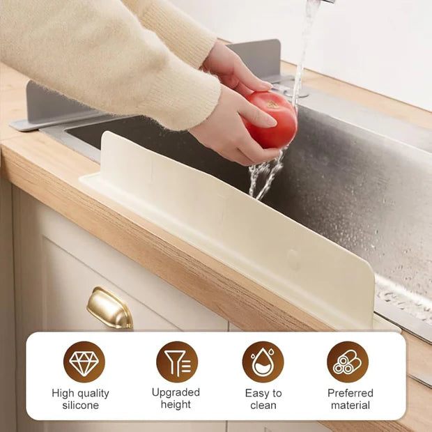 Silicone Kitchen Sink Splash Guard