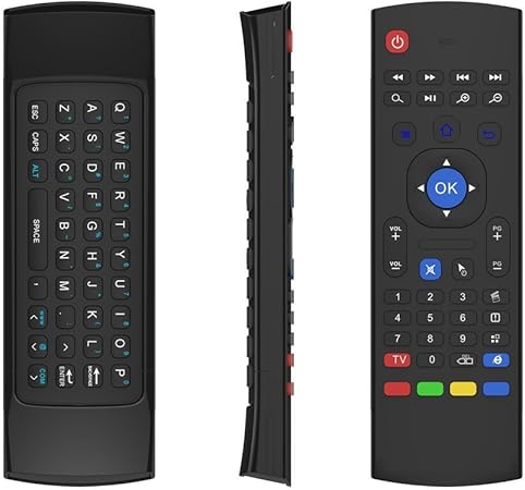 Air Mouse , voice command and keyboard 3 in 1  ( All Android TVs, Smart TVs, TV boxes, TCL TVs, HTPCs, Hisence TVs) Imported