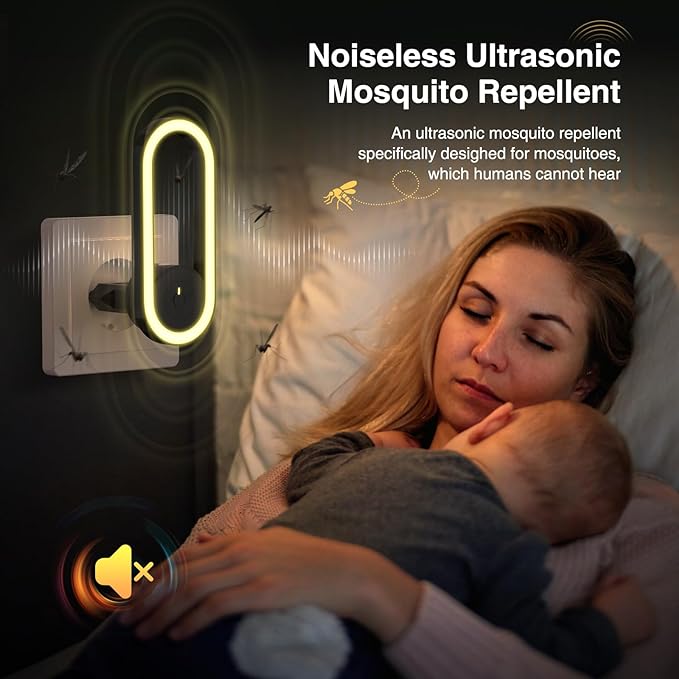 Ultimate LED Ultrasonic Mosquito Killer Light
