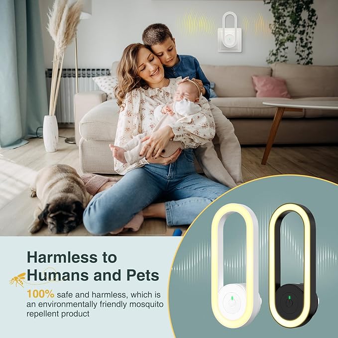 Ultimate LED Ultrasonic Mosquito Killer Light