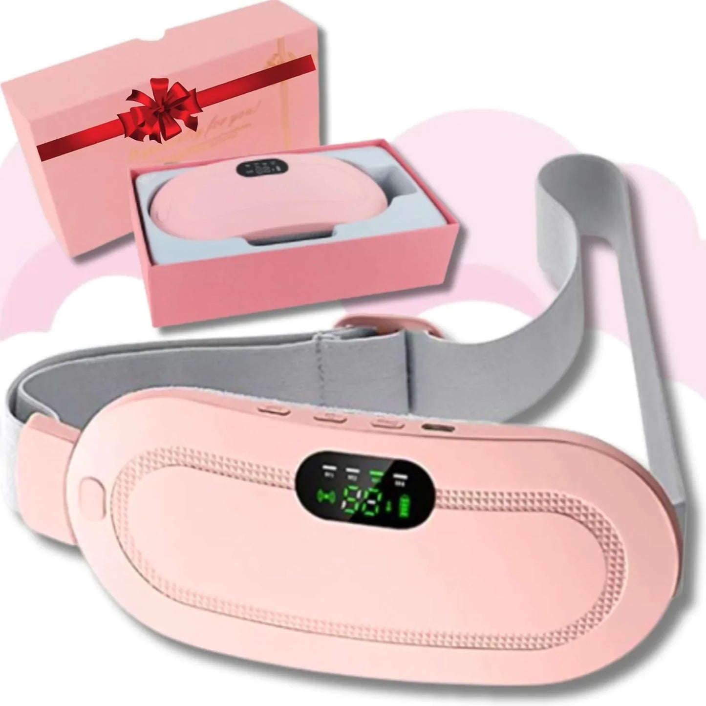 Electric Heating Belt for Menstrual Cramps & Lower Back Pain Relief