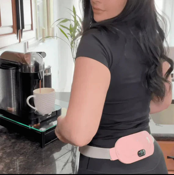 Electric Heating Belt for Menstrual Cramps & Lower Back Pain Relief