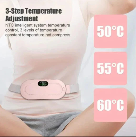 Electric Heating Belt for Menstrual Cramps & Lower Back Pain Relief