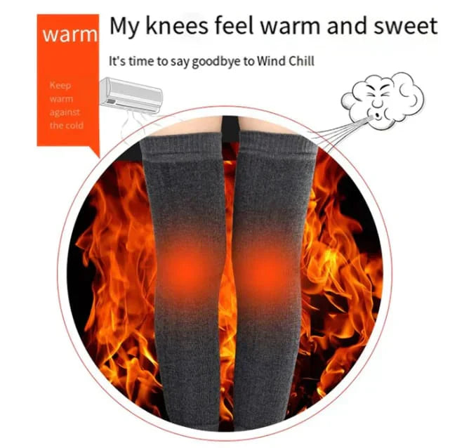 2 Pieces Wool Knee Warmers  For Men & Women (100% exact same product & quality)