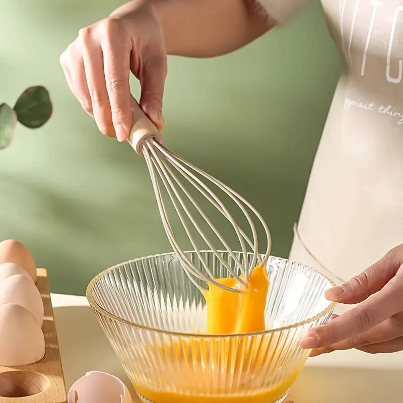 Original China Imported 12 Pcs Silicone Kitchen Set Wooden Handle and Storage Box